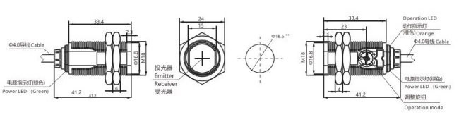 KJT-F-G5K激光光電開關|激光光電開關產(chǎn)品型號-參數(shù)-接線圖